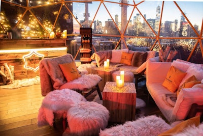 Mr. Purple’s Veuve Clicquot Winter Chalet