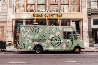 Urban Outfitters and Fujifilm's World Kindness Day Mobile Activation