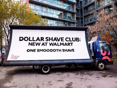 Dollar Shave Club’s OOH (“Out-of-Hair”) Billboard