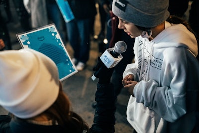 For the duration of the activation, visitors can offer up a handful of voice commands to Alexa to watch the installation come to life. For example, users can play 'Purple Snowflake' by Leon Bridges by saying “Alexa, play the Amazon original song by Leon Bridges.' This activates the routine, illuminating caroling mice within the birdhouse and playing the song for them.