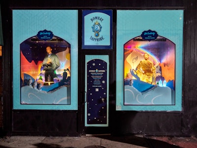 Bombay Sapphire's Holiday Storefront Series