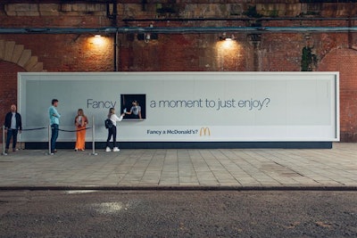 McDonald’s' Walk-Thru McFlurry Billboard