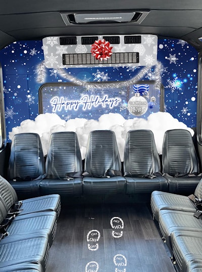 Los Angeles Airport Hotels' 'Yule Ride' Shuttle