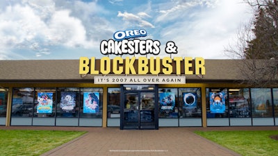 The activation included a co-branded exterior marquee, Cakesters-themed movie posters and free samples that were presented in retro VHS-inspired packaging. Digital production company Media.Monks handled execution and production; The Community, conception and execution; and Landing Gear, production.