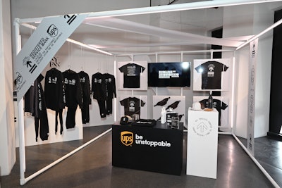 During fashion week, UPS debuted its first-ever apparel collection, hosting its Be Unstoppable pop-up shop in Spring Studios where attendees could purchase the gear. All proceeds from the collection and an additional $50,000 in grants will go to In The Blk, a nonprofit dedicated to uplifting small Black fashion brands.