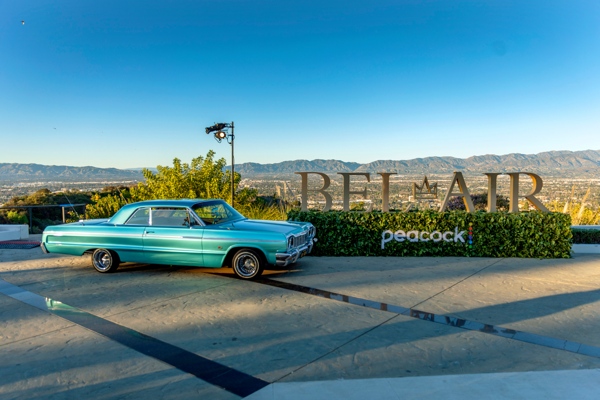 Peacock celebrated it's new series Bel-Air on Feb. 10.