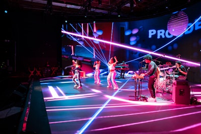 The production was filmed live from XR Studios in Los Angeles, where the cast enjoyed an intimate in-person watch party. Performances included a live version of the Proud Family theme song performed by Joyce Wrice, along with a virtual laser light show.