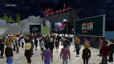 Various tech companies have already been diving into metaverse-like concepts with avatar-based virtual event platforms, like Event Farm’s The Echo.