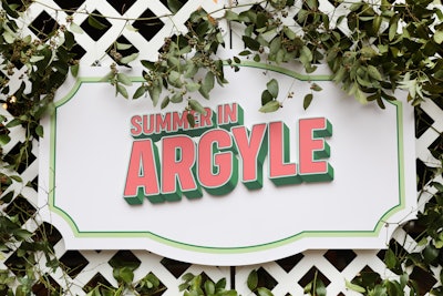 Audible's 'Summer in Argyle' Fan Dining Experience