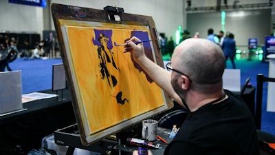 Rob Schamberger's Live Painting