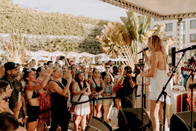 Country singer Kelsea Ballerini debuted her song “Keepin’ It Real,” which she wrote exclusively for the event and to launch the brand’s TikTok challenge.