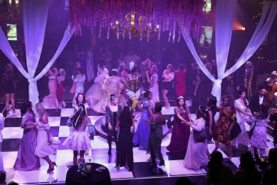 Guests hit the dance floor during the experience.