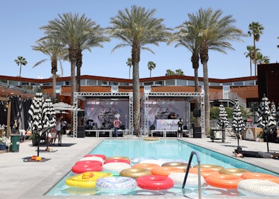 The daytime pool party featured eye-catching sponsor activations from partners including Lucky Brand, Abra, Resorts World Las Vegas, CIROC Vodka, Matua Wine and more, along with performances from Grace McKagan, BLXST and Carwash, James Hype and Gryffin, among others.