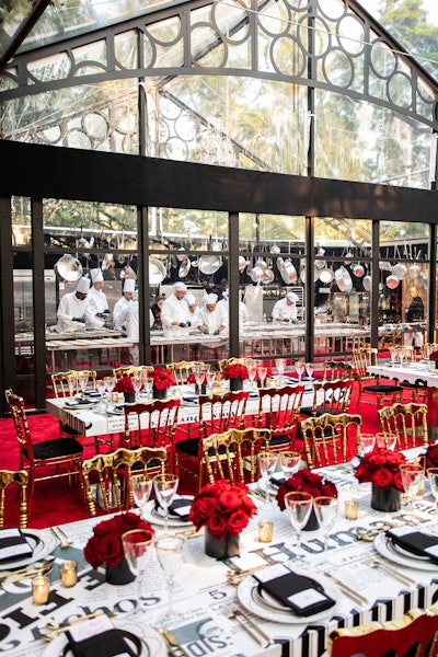 Selden cites a French-inspired anniversary party has one of the most memorable events she's worked on.