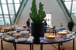 A memorable recent event Whelan worked on was for the Van Gogh Exhibit in Milwaukee. “We used the food story to highlight the amazing work of Van Gogh, including using the art as backdrops to our chef's tables, incorporating the classic color stories into the food and vessels, and reflecting the artistic vision in even the smallest details like menu tags,” he says.