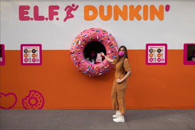 e.l.f. Cosmetics x Dunkin's Makeup Pop-Up