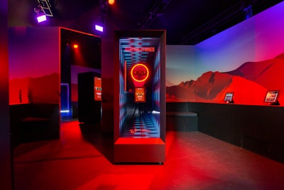 Other highlights of the activation included a reactive tunnel, an immersive lightroom photo op, an after-party lounge and a Coachella-inspired soundtrack. VTProDesign oversaw the design and production.