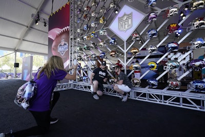 This year's NFL Draft was held April 28-30 along the Las Vegas Strip.