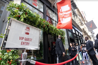 The guest list included 50 members of the media and influencers, plus 600 consumers who were able to snag a reservation to the popular pop-up.