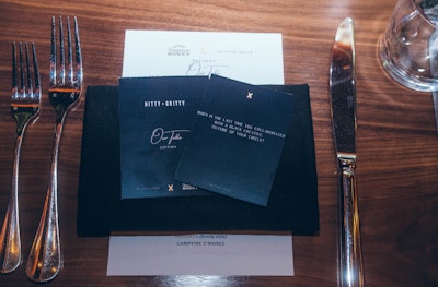 During Grammys weekend this past April, Jack Daniel’s Tennessee Honey hosted its inaugural pre-Grammy dinner. Conversation prompts on the table asked attendees, 'When was the last time you collaborated with a Black creative outside of your circle?' See more: Grammys 2022: Attention-Grabbing Event Ideas From Music's Biggest Week