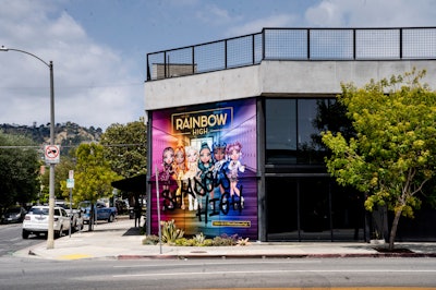 MGA Entertainment celebrated its fashion doll lines—Rainbow High and Shadow High—with a 30,000-square-foot pop-up experience at 8175 Melrose in Los Angeles.