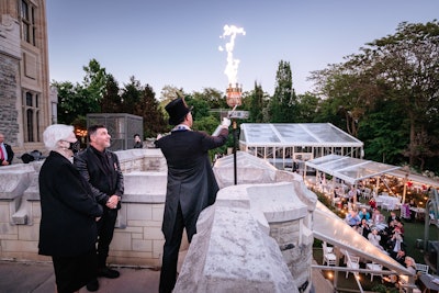 Dignitaries, alongside Elizabeth Dowdeswell (far left), the Honourable Lieutenant Governor of Ontario, lit the Beacon, which boasted “1952” as a nod to the year Queen Elizabeth II took the throne. The Principal Beacon at Buckingham Palace was lit during a ceremony that also took place on June 2.