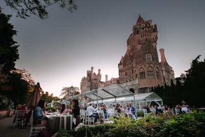 Casa Loma's Beacon Lighting Ceremony