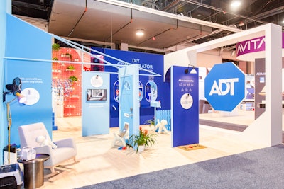 At C.E.S. 2020, home security company ADT worked with Sparks to create an interactive booth designed to reach millennials and new or aspiring homeowners. The vibrant space, which showcased the brand’s line of D.I.Y. security products, featured three interactive wall displays, plus a life-size kitchen set-up with a fresh-baked apple crisp activation made by “Mom.”
