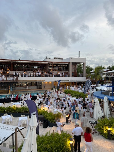 The event closed with a party at Vivo Beach Club, hosted by Hubilo.