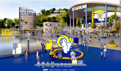 Earlier this year, the Los Angeles Rams launched a year-round virtual venue. Dubbed the Virtual Rams House, it’s the first virtual venue in the sports industry, offering fans, corporate partners, and other stakeholders an online space to engage with the team.