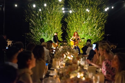 Amazon Luxury Stores Parties in the Hamptons