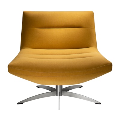 Bowery chair in ochre yellow (price upon request) available nationwide from CORT Events