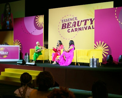 The ESSENCE Beauty Carnival expanded to over two halls within the convention center and featured a marketplace showcasing small, Black-owned beauty brands.