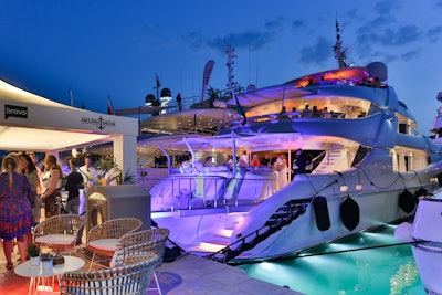 On their yacht, NBCUniversal and Bravo also hosted a Below Deck-themed party that featured DJ sets from Boy George and Vangelis Polydorou.