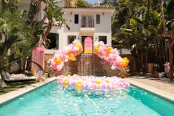 A real-life iteration of the Barbie Dream House was created by CNC to celebrate the release of F21’s Barbie Summer 2022 Collection. The venue, which was a private residence in Hollywood Hills, welcomed 100 tastemakers and influencers and transported them into a vintage Barbie world. Chamo Studios handled fabrication.