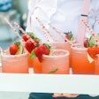 Strawberry Basil Mock Margarita