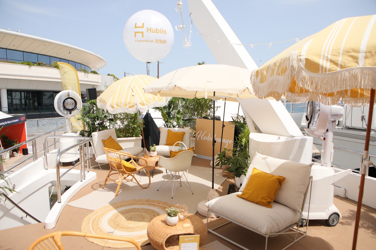 BizBash and Hubilo Yacht at the Cannes Lions