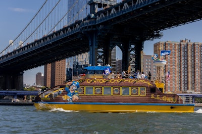 Cap’n Crunch Commuter Ferry Brand Activation