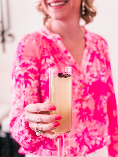 Blackberry Lavender Sparkler