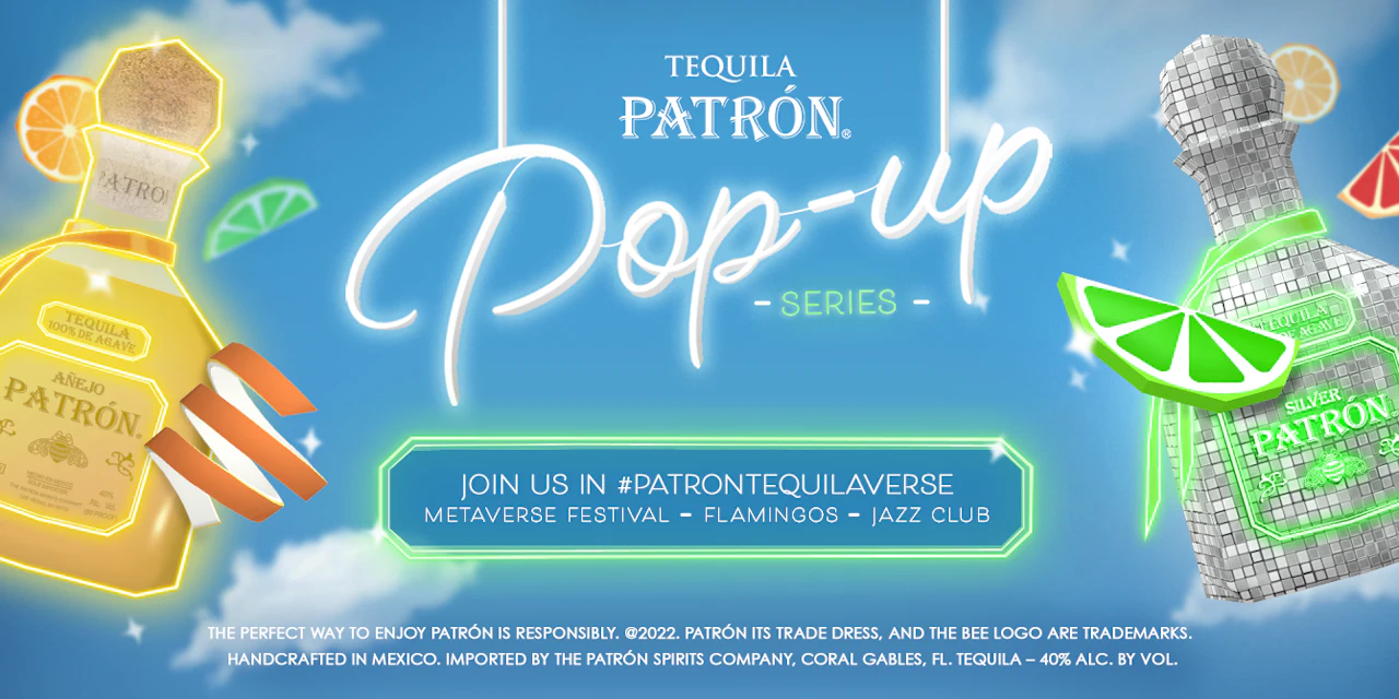 Patron Popup in the Metaverse