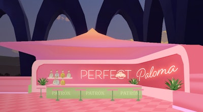 PATRÓN's Pop-Up in the Metaverse