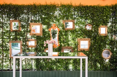 The 6th annual Veuve Clicquot Polo Classic in Los Angeles in October 2015 added an elegant new Rose Garden, and $400 tickets have long sold out. In addition to lush floral displays, green walls, bold chandeliers, and shaded seating, mirrors in luxurious gold frames gave the gallery walls a unique look.See more: What luxury spaces look like at sporting events