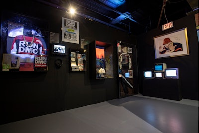 The exhibit—which will be expanded upon with the opening of the Universal Hip-Hop Museum (UHHM) in 2024—features artifacts such as concert posters, plaques, all-access passes, original cassette tapes, and outfits.