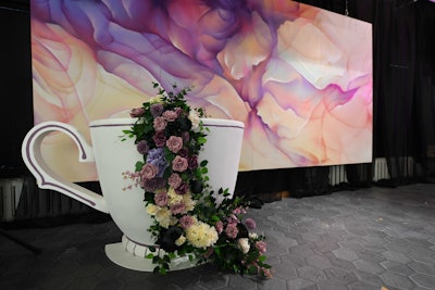 Adjacent to La Bonne Fille’s cafe was a larger-than-life teacup overflowing with lush blooms and greenery—a nod to the tea company’s floral, locally brewed blends. It was displays such as this one that made Koifman note on the best part of this year’s TIFF: “Festival magic was back in full swing!”