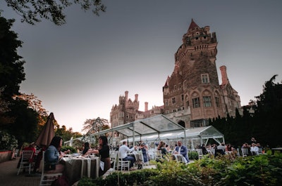 Platinum Jubilee celebrations took place near and far. Take Casa Loma in Toronto, for example, which held a beacon lighting ceremony as part of its event, dubbed The Queen’s Platinum Jubilee Beacons. The beacon boasted “1952,” the year Queen Elizabeth II took the throne, and was lit by the Honourable Lieutenant Governor of Ontario. It was one of more than 2,022 beacons lit by communities, charities, and faith groups around the world—including the Principal Beacon, which was lit at Buckingham Palace during a ceremony on June 2. See more: A Celebration Fit for a Queen: How the UK and Beyond Celebrated the Queen's Platinum Jubilee