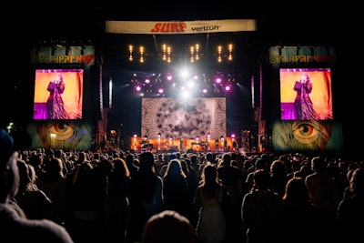 Stevie Nicks headlined the first day of the festival.