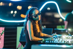 Performers including TSHA (pictured) styled the sunglass collection during their rooftop performances. The collection reinvents the brand’s iconic Wayfarer with four transparent color combinations.