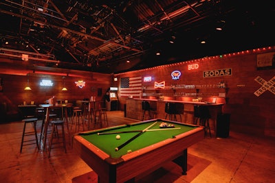 Special elements included a recreation of the show's Jimmy’s Bar, as well as gamified components throughout the experience that resulted in special prizes.
