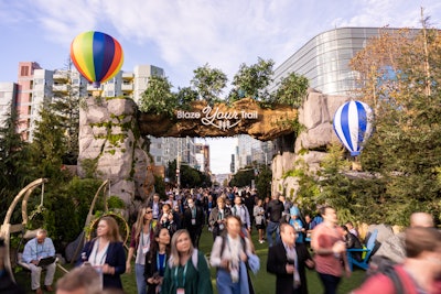 With a reported in-person attendance of 40,000, Dreamforce 2022 was the largest trade event in San Francisco since the onset of the pandemic. Each year, the event sports national park-themed decor.