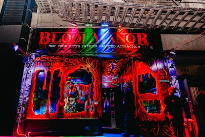 Jim Lorenzo, co-founder and owner of Blood Manor, calls it a “show,” using theatrical terms such as actors, sets, props, makeup, and costumes to describe the production.